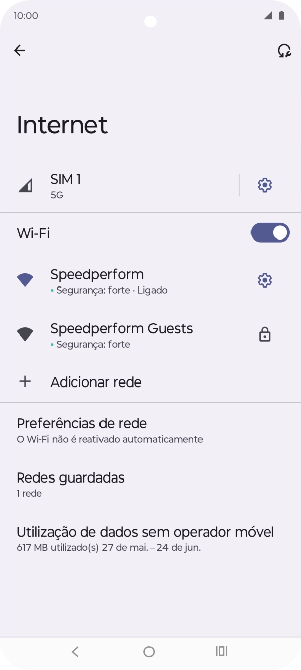 Prima a tecla de início para terminar e voltar ao ecrã inicial.