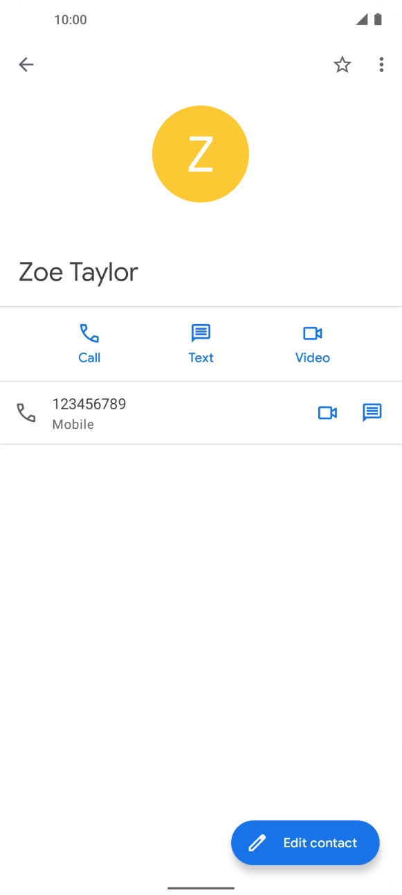 Slide your finger upwards starting from the bottom of the screen to return to the home screen.