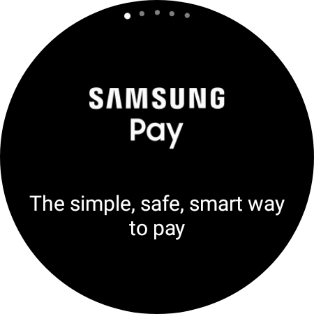 Press and hold the Return key to activate Samsung Pay. Press and hold the Return key to activate Samsung Pay.