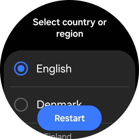 Press Restart. Press Restart.