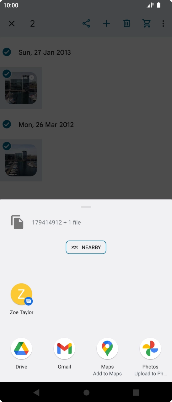 Press Drive. Press Drive.