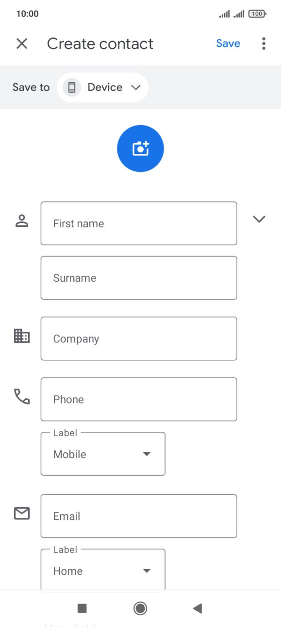 Press the drop down list next to 'Save to'.