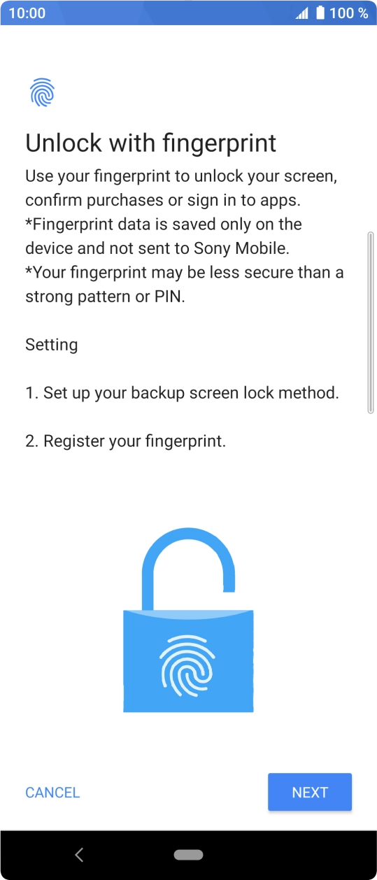 Press NEXT. Press NEXT.