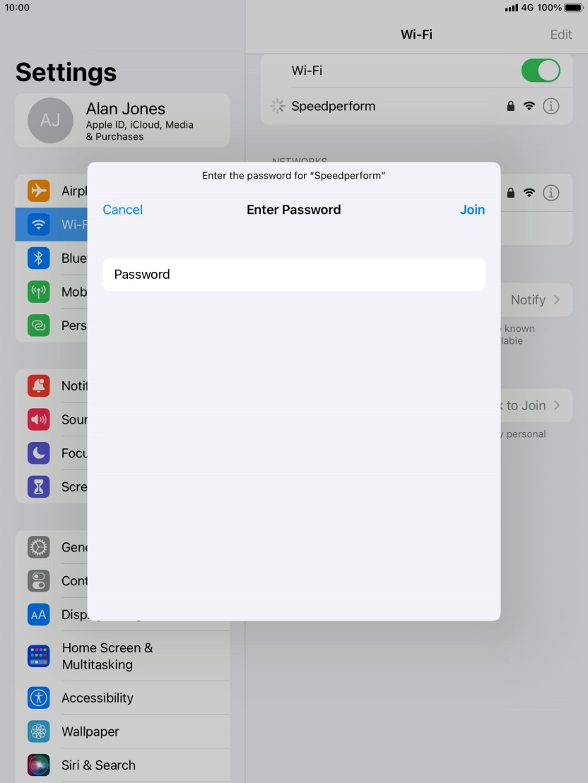 Press Join. Press Join.