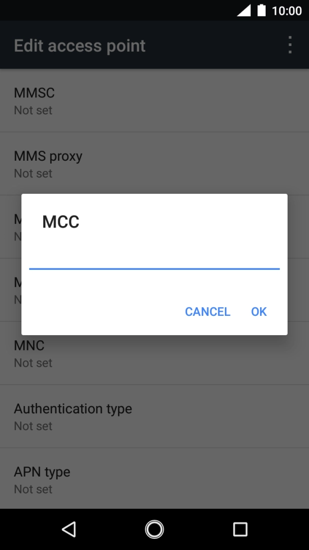 Key in 234 and press OK. Key in 234 and press OK.