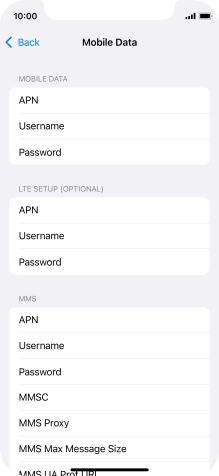 Press APN and key in wap.o2.co.uk.