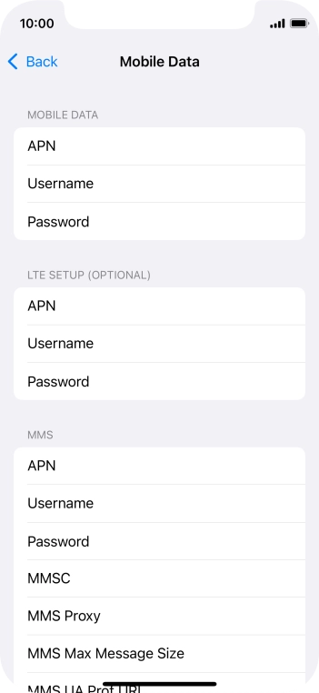 Press APN and key in wap.o2.co.uk.