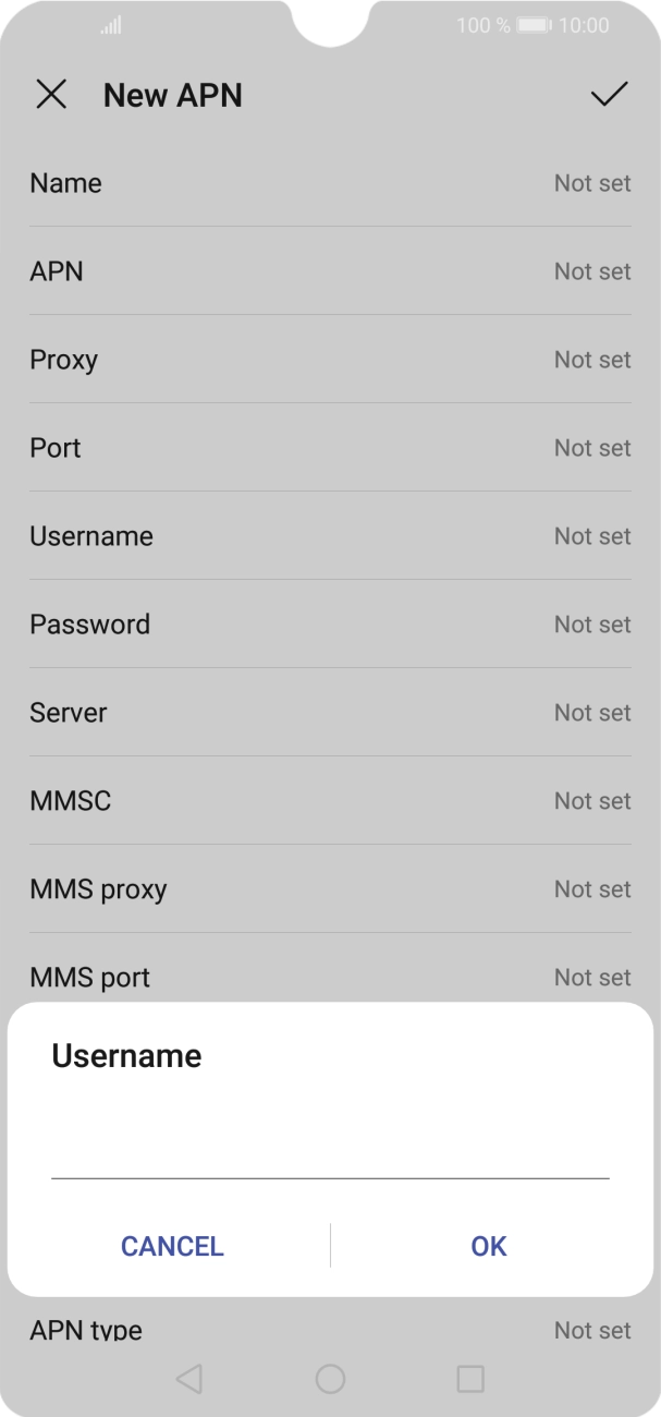 Key in o2wap and press OK. Key in o2wap and press OK.