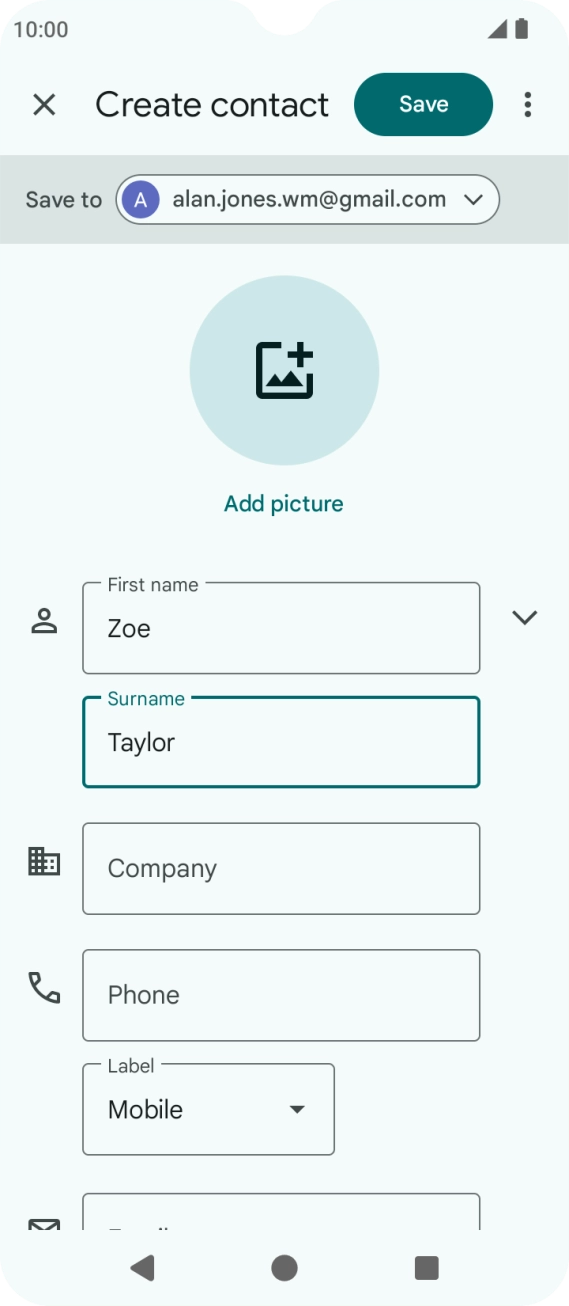 Press Phone and key in the required phone number. Press Phone and key in the required phone number.