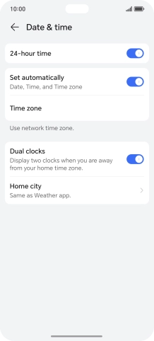 Slide your finger upwards starting from the bottom of the screen to return to the home screen.