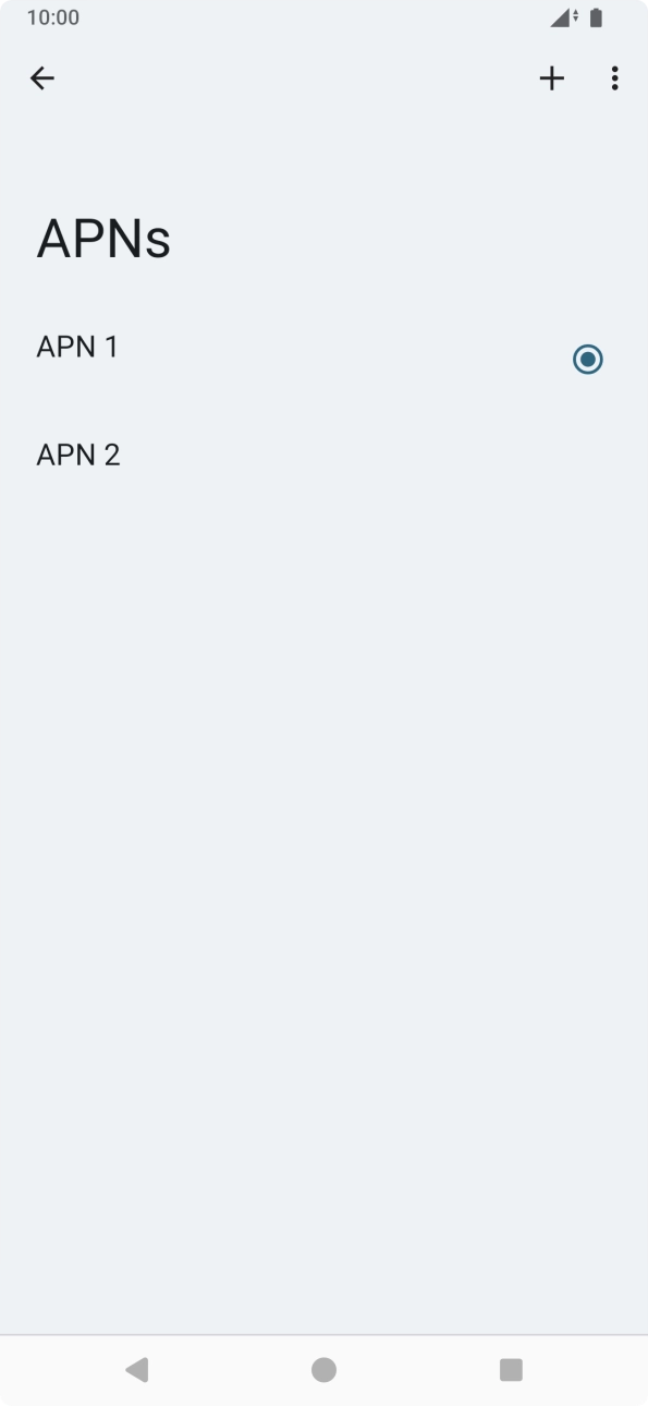 Press the Home key to return to the home screen. Press the Home key to return to the home screen.