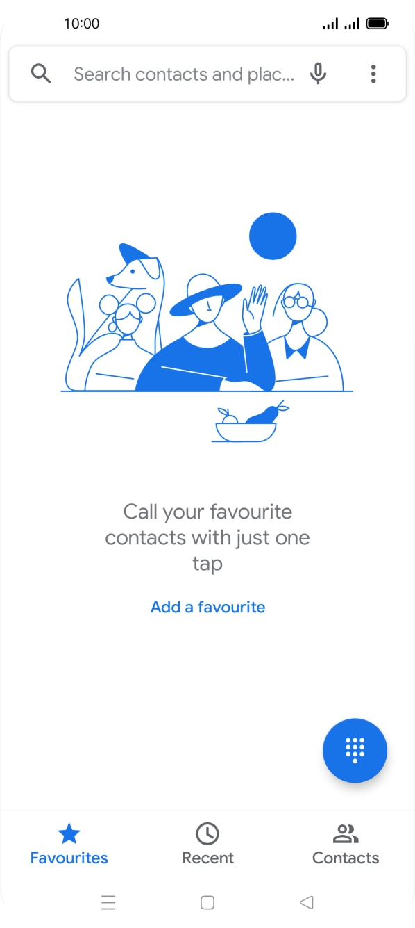Press the menu icon. Press the menu icon.