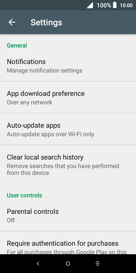 Press Auto-update apps.