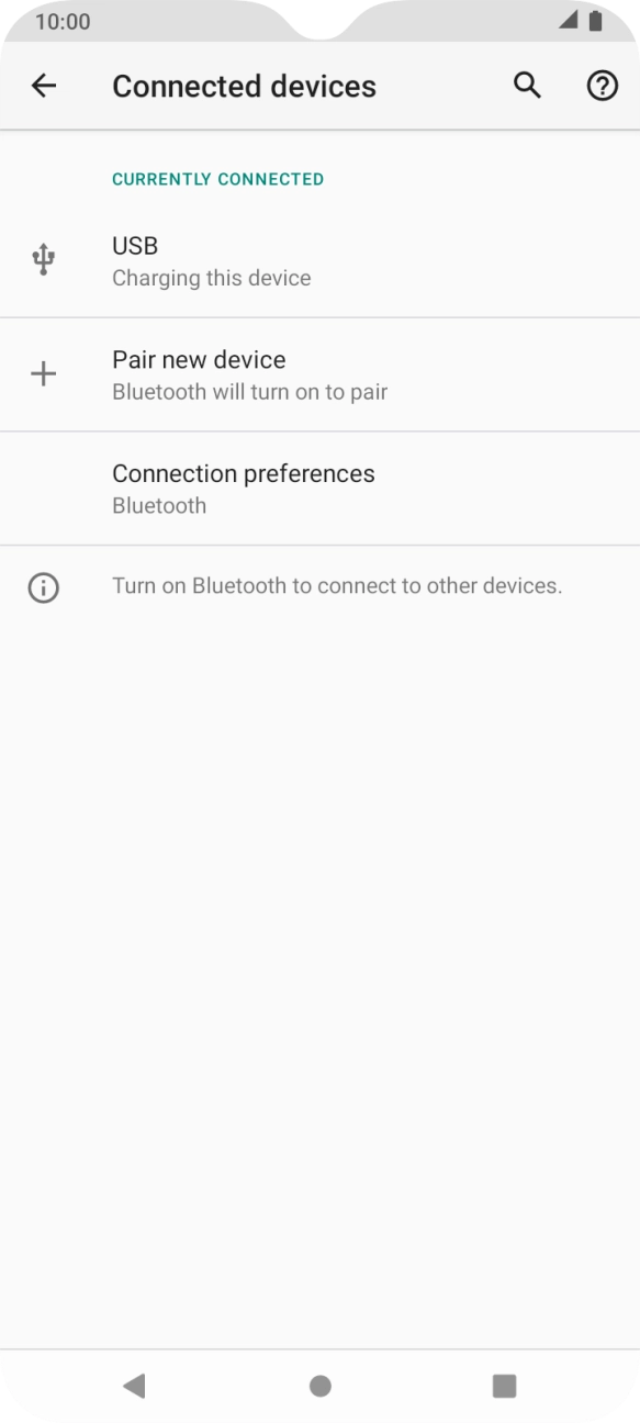 Press Pair new device.