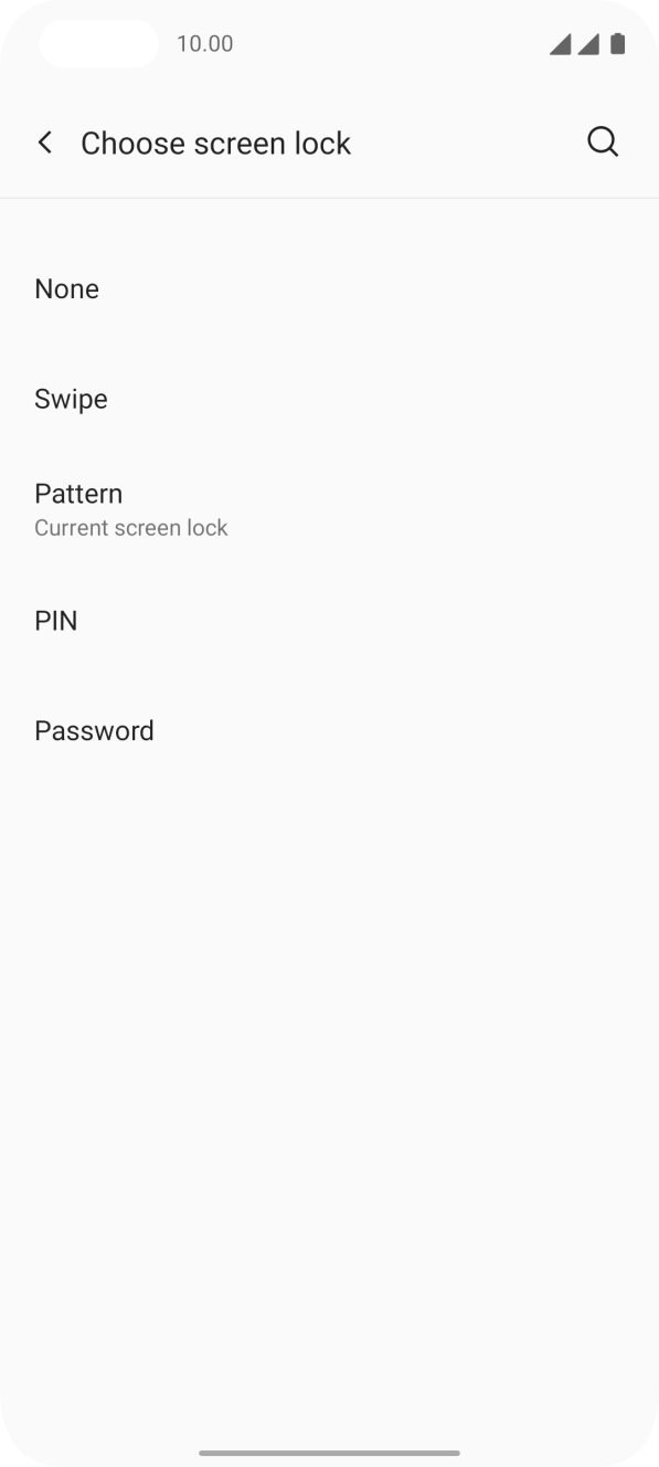 Press None. Press None.