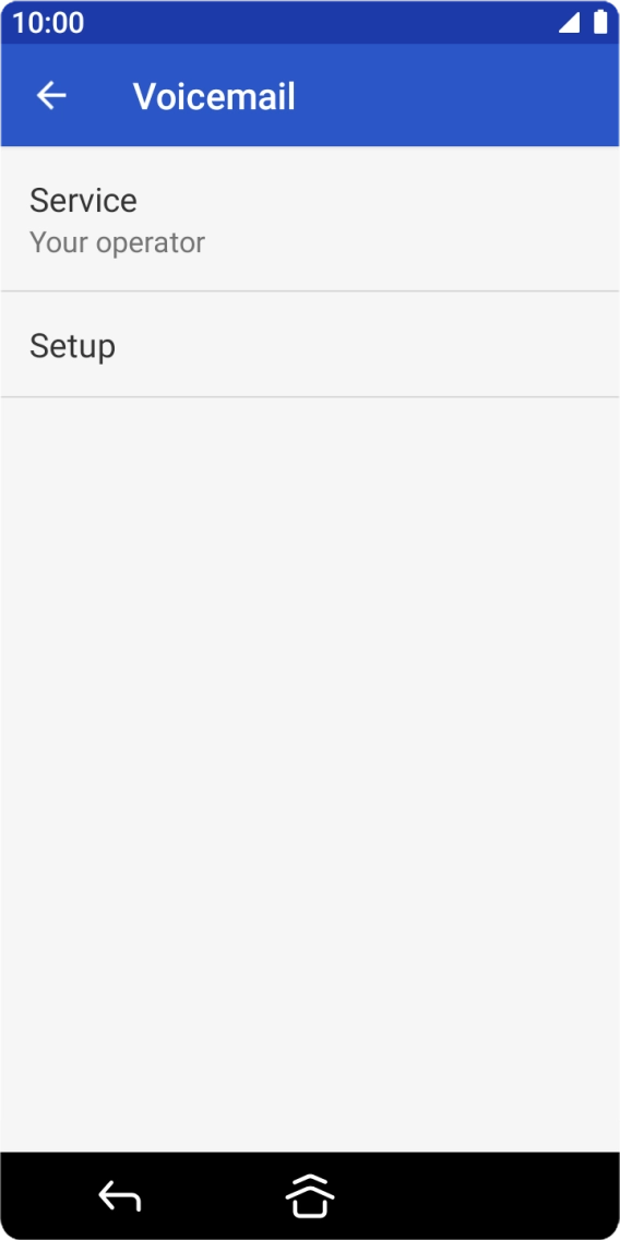 Press Setup. Press Setup.