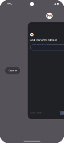 Press Clear all.