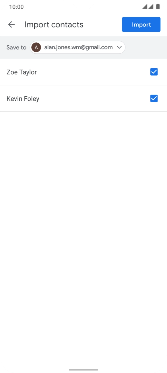 Press the drop down list next to 'Save to'.