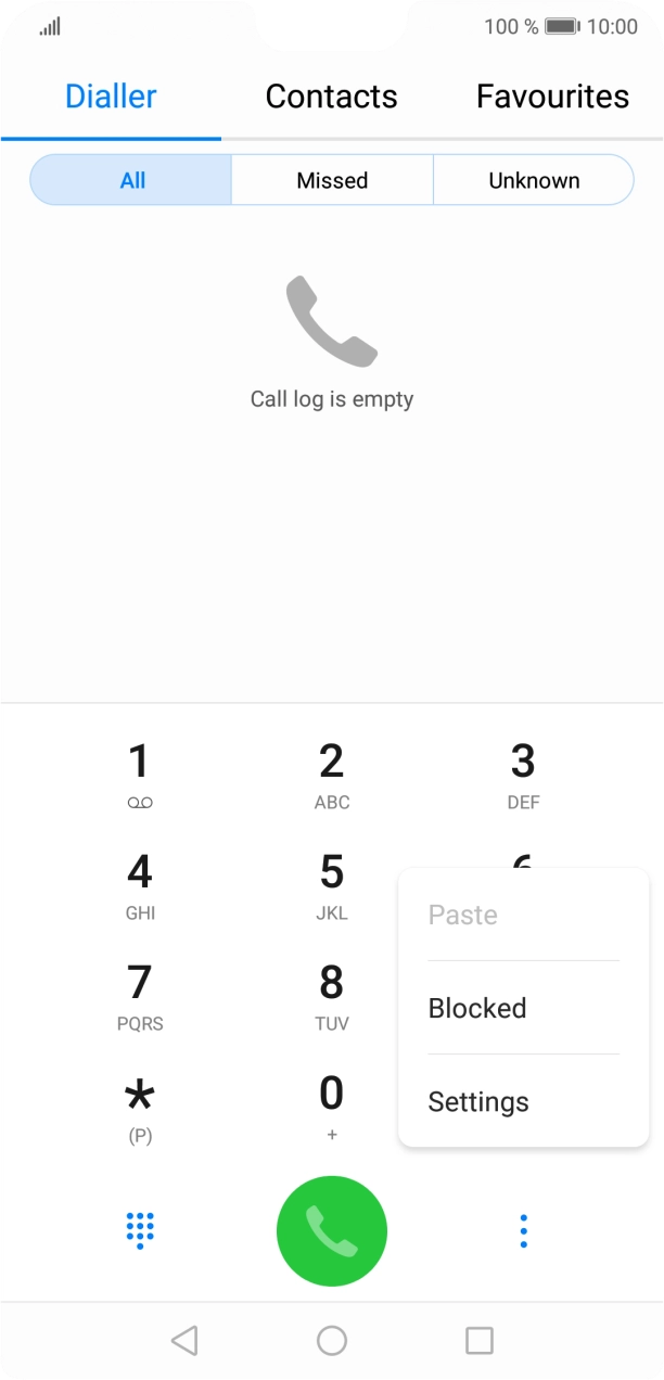 Press Settings. Press Settings.