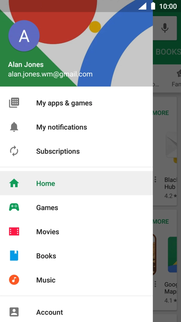Press My apps & games.