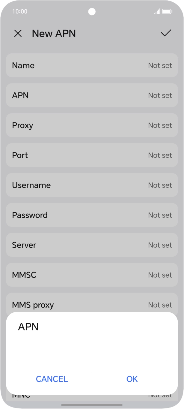 Key in mobile.o2.co.uk and press OK. Key in mobile.o2.co.uk and press OK.