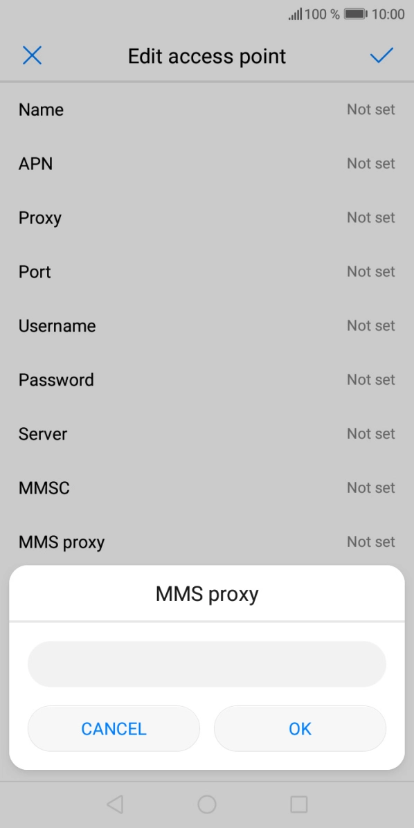 Key in 82.132.254.1 and press OK.
