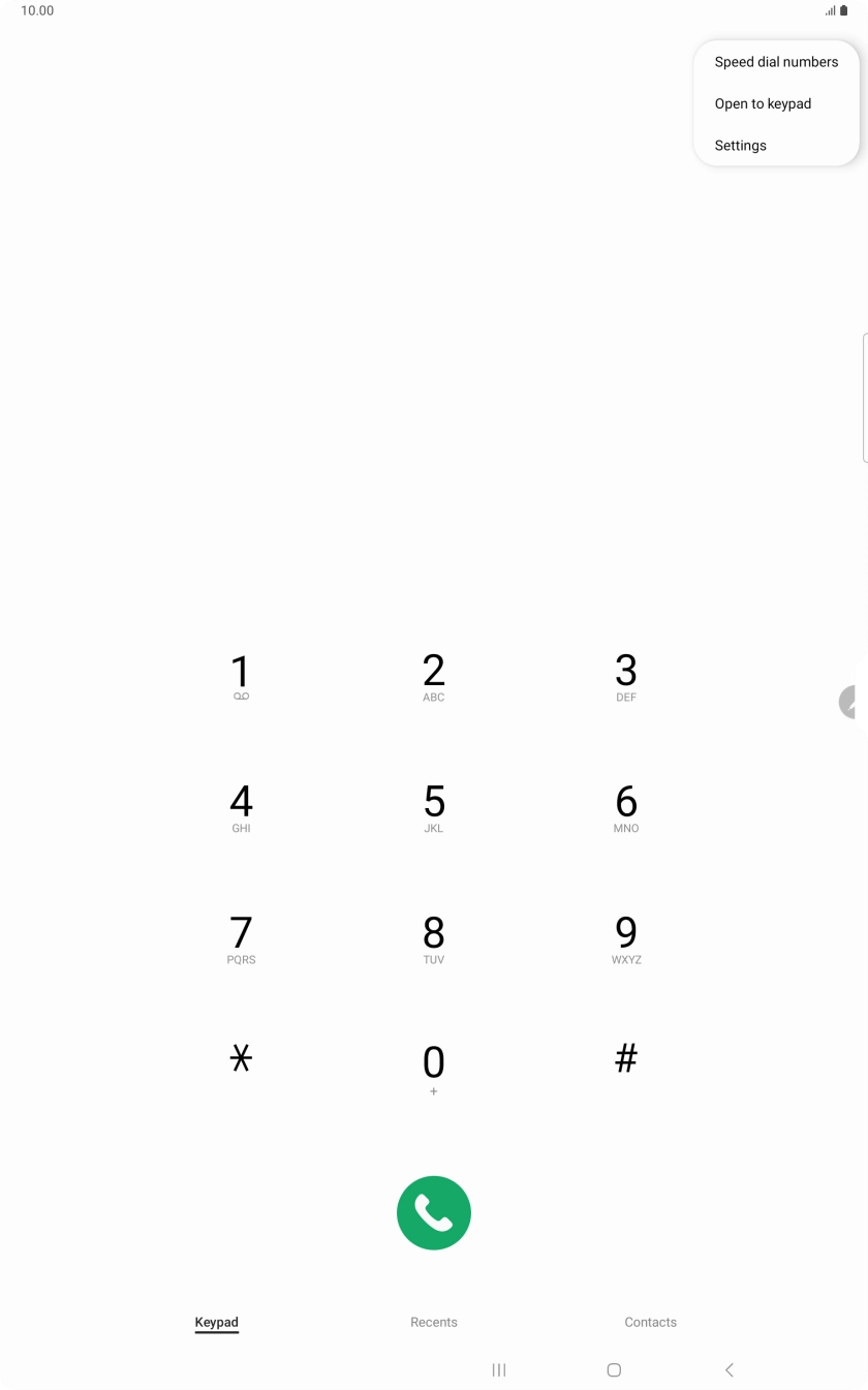 Press Settings. Press Settings.