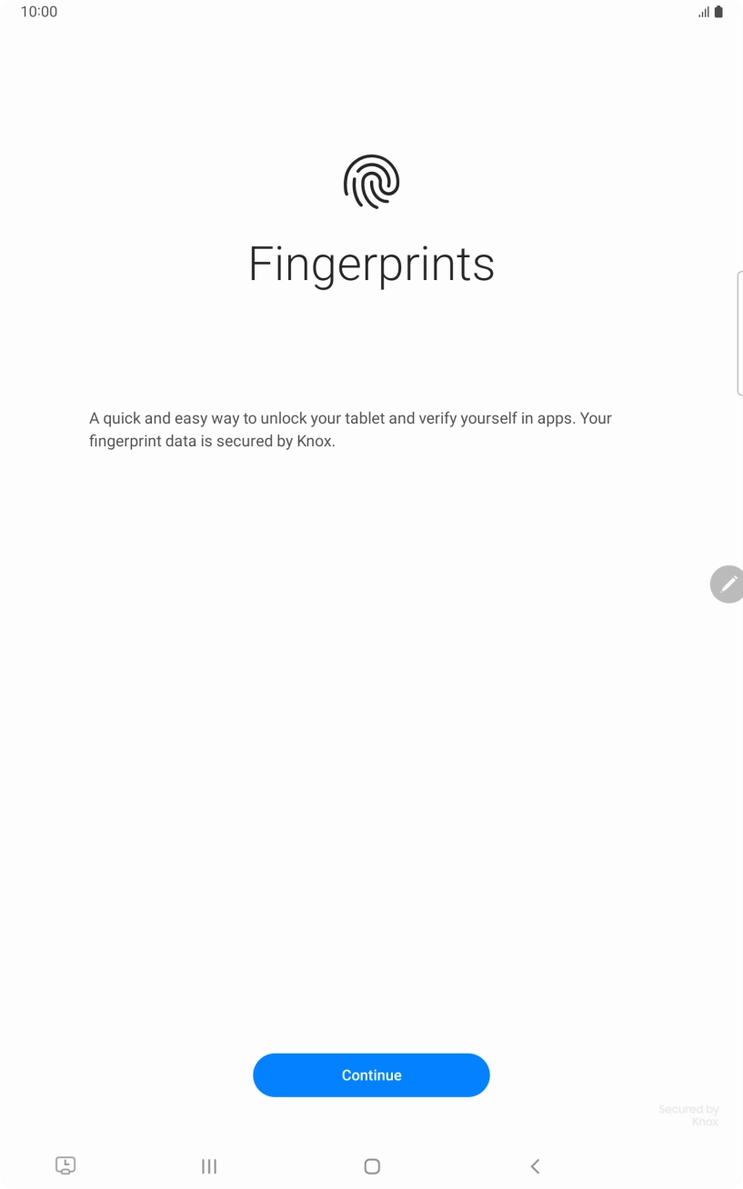 Press Continue. Press Continue.