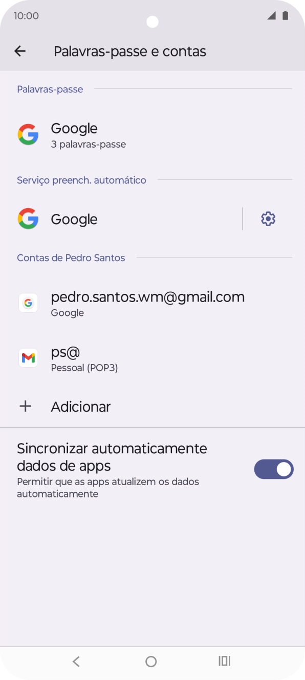Prima a tecla de início para terminar e voltar ao ecrã inicial.