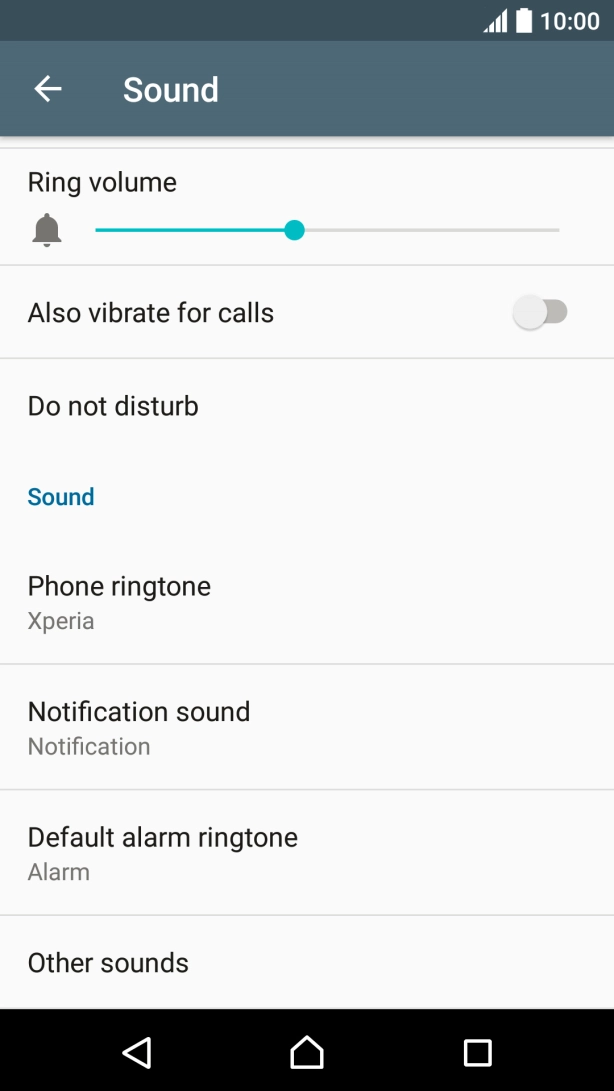 Press Phone ringtone.