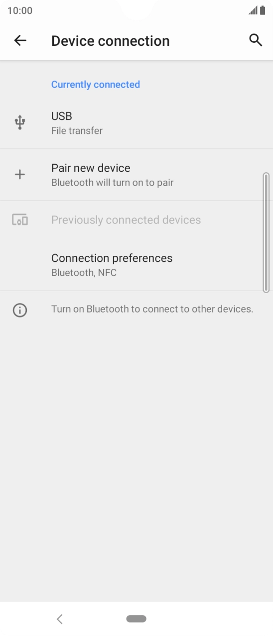 Press Pair new device.