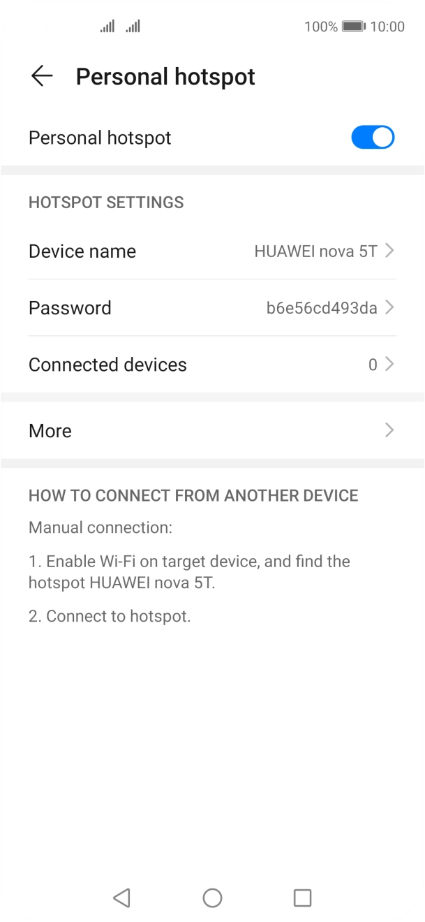 Press the Home key to return to the home screen. Press the Home key to return to the home screen.