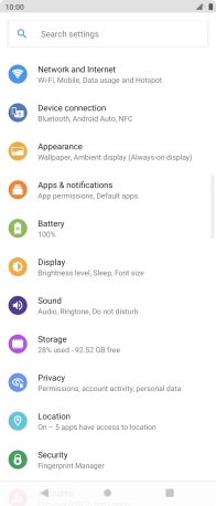 Press Apps & notifications.