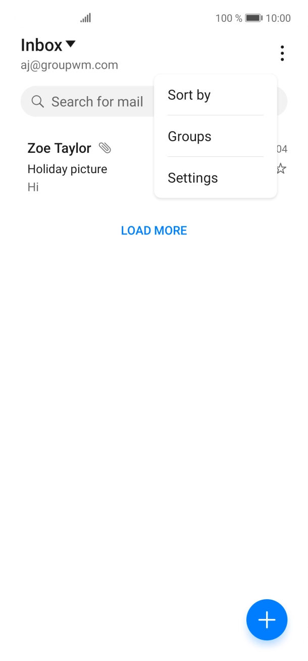 Press Settings. Press Settings.