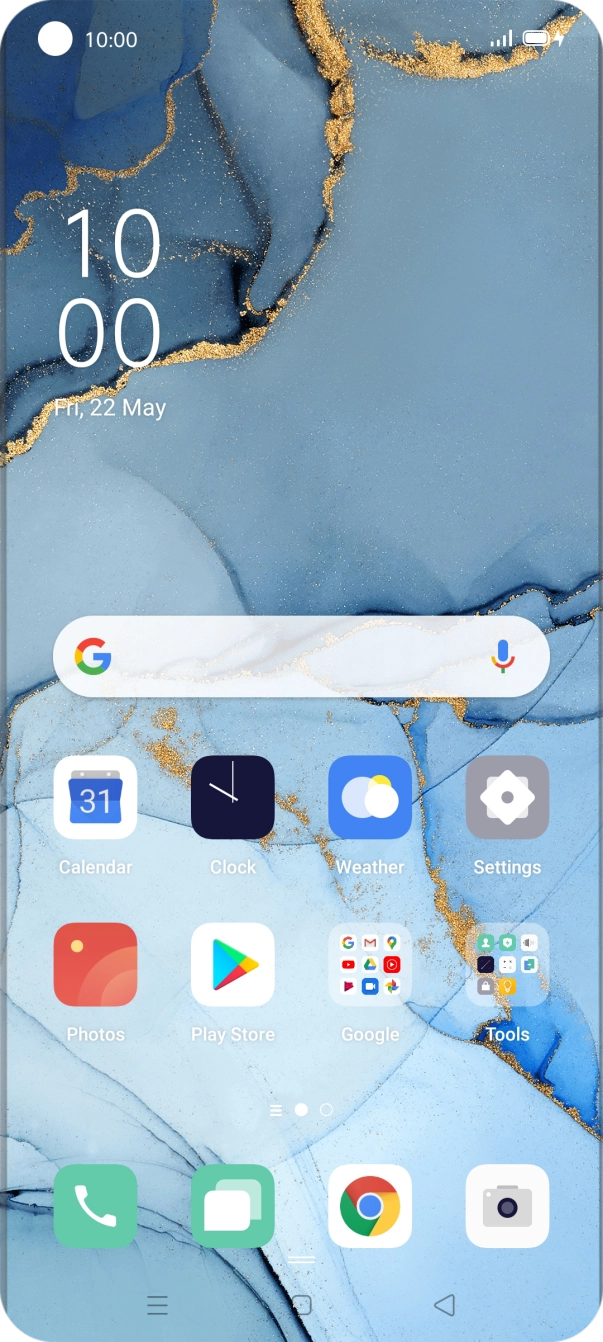 When the battery charging icon is displayed, charging is in progress.