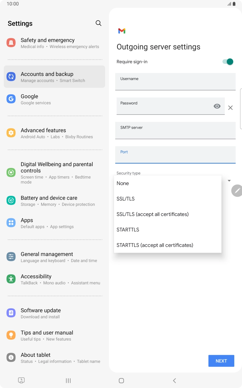 Press None. Press None.