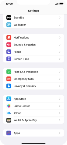 Press App Store.