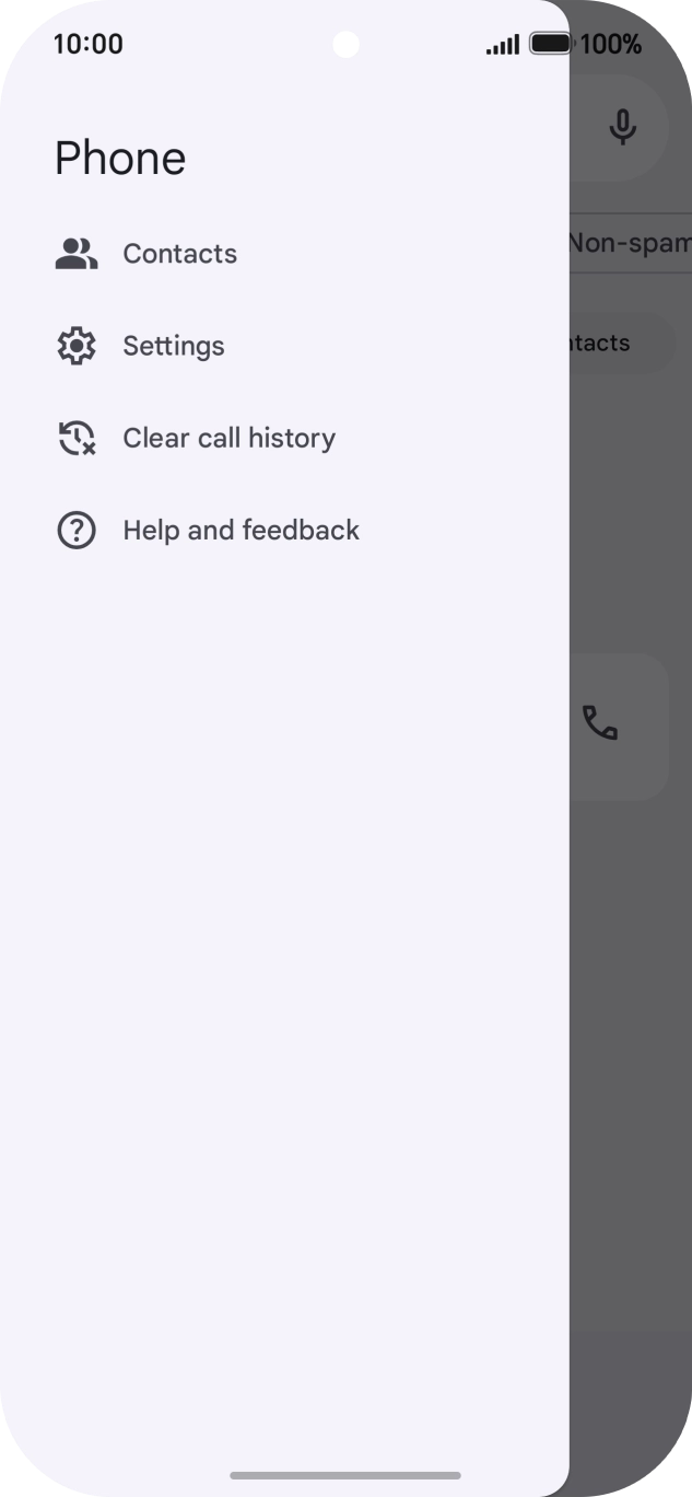 Press Settings.