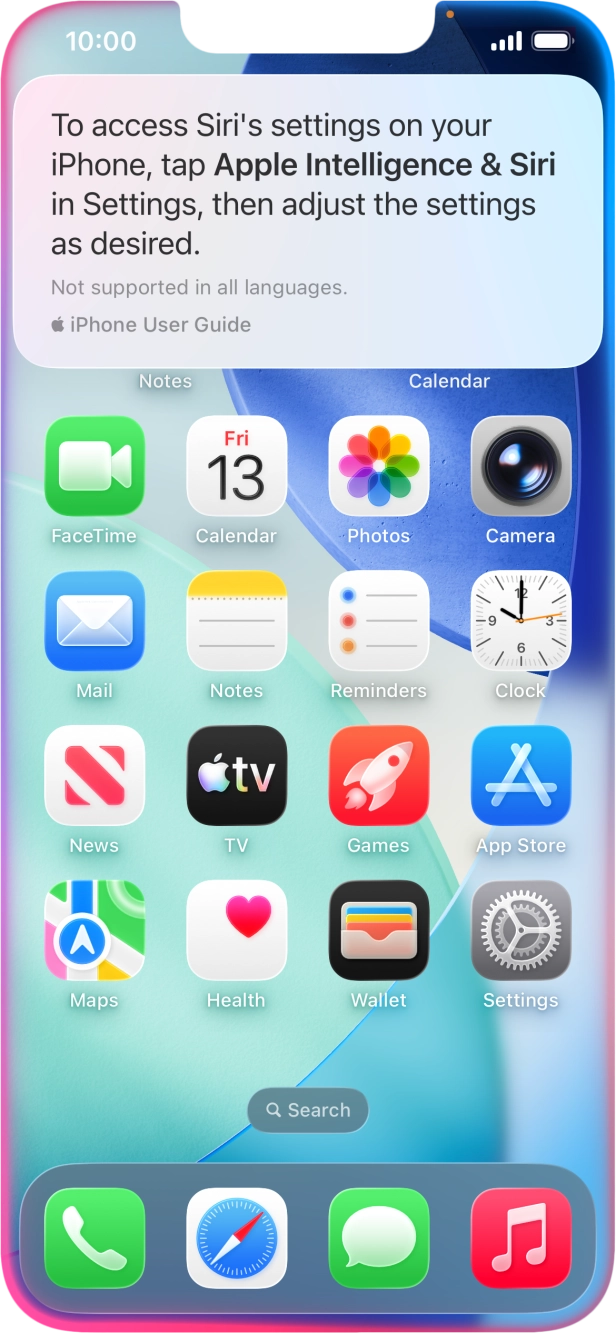 Ask questions about functions and settings on your phone. Ask questions about functions and settings on your phone.