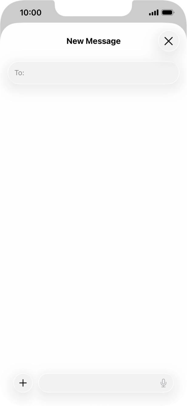 Press the add icon. Press the add icon.