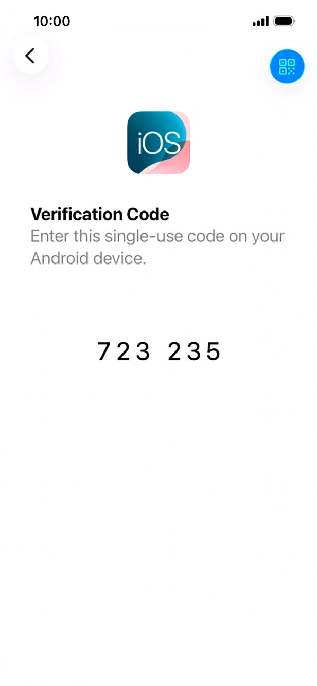 Follow the instructions on the screen and in the 'Move to iOS' app to transfer the content from the Android phone to your phone and set up your phone and prepare it for use.