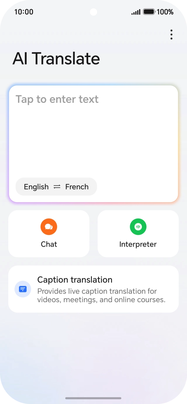 Follow the instructions on the screen to select the required language settings and use the function.