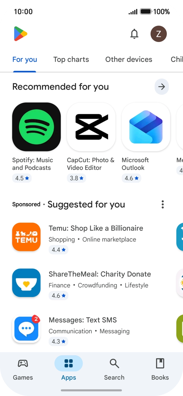 Press Search.