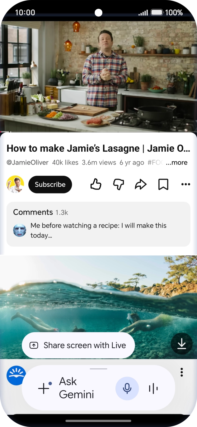 Press the add icon. Press the add icon.