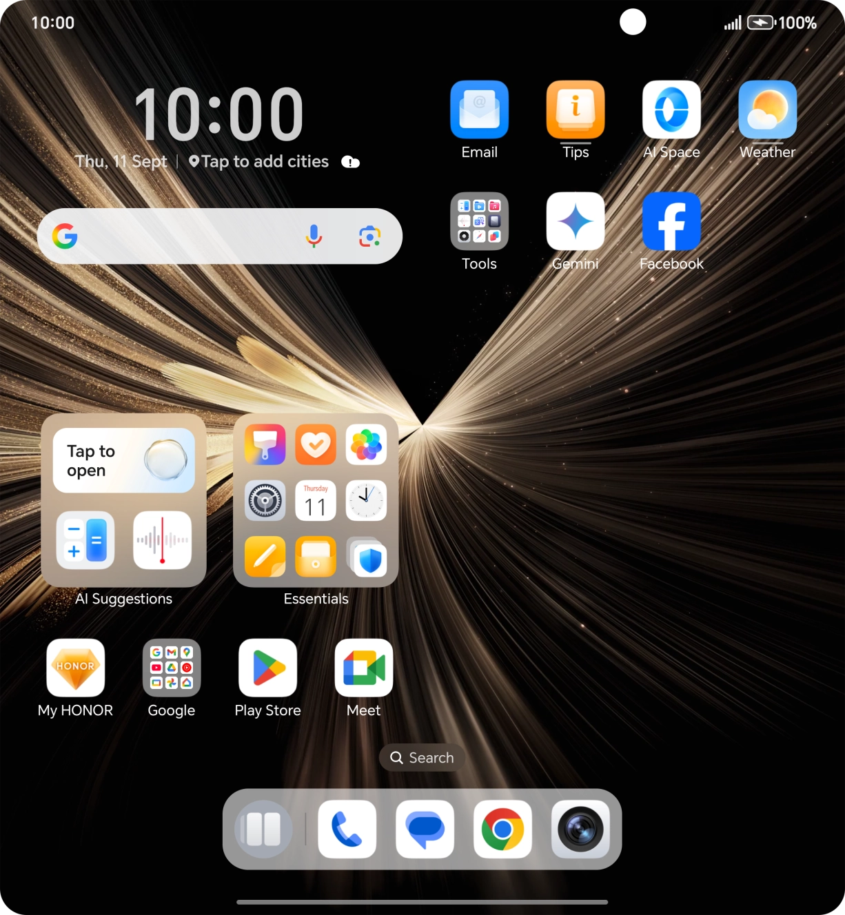 When the battery charging icon is displayed, charging is in progress.