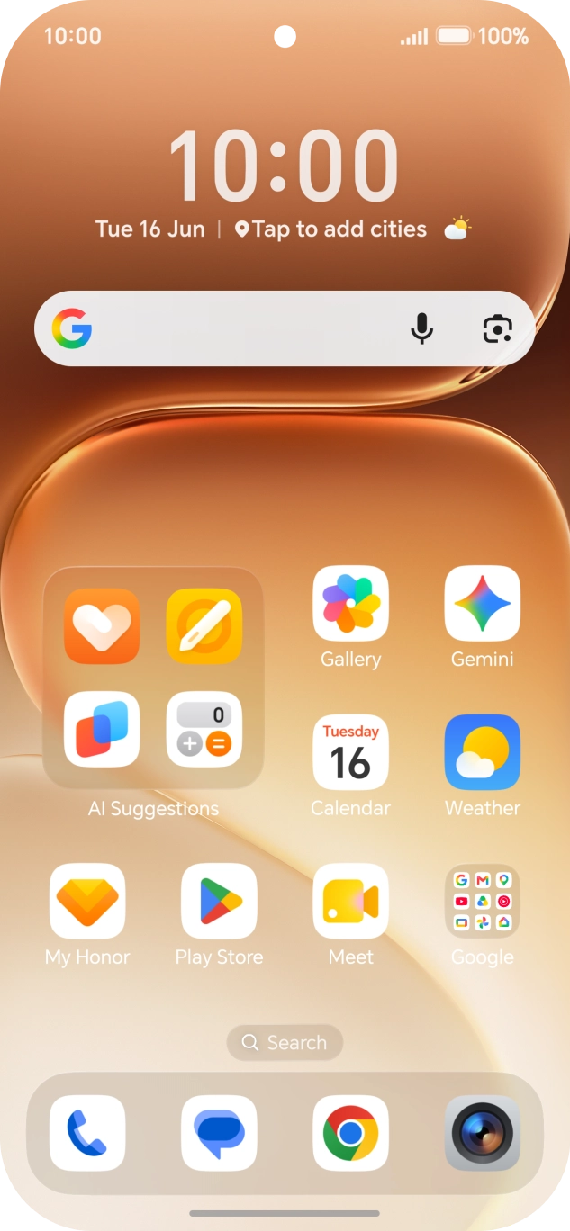 Slide your finger downwards starting from the top right side of the screen. Slide your finger downwards starting from the top right side of the screen.