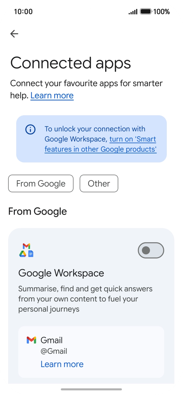 Press the indicator next to the required extension to turn on the function. Press the indicator next to the required extension to turn on the function.