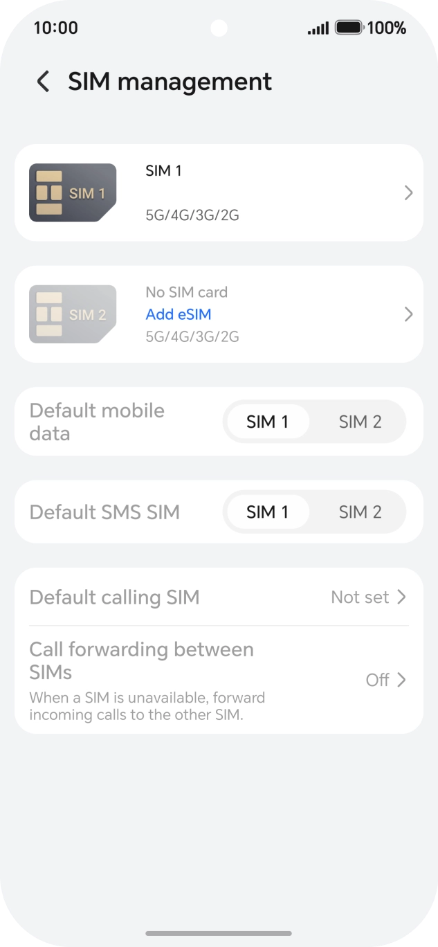 Press Add eSIM.