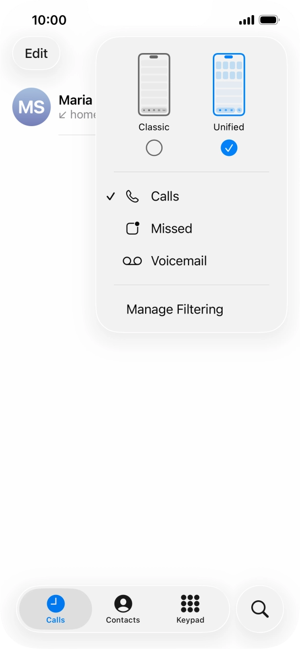 Press Voicemail.