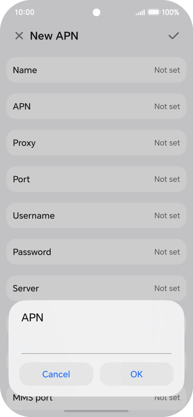 Key in mobile.o2.co.uk and press OK. Key in mobile.o2.co.uk and press OK.